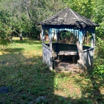 Дача у лiсi бiля рiчки, 1 лiнiя. Ялинка, 6 соток. Лежанка, пiч.