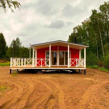 Каркасный дом 70 м2