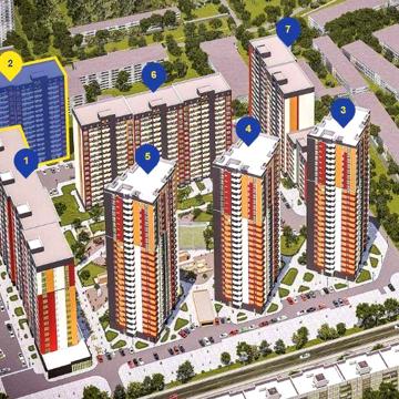 Продаж. 3 кімнатна. ЖК Отрада. пр-т Відрадний 93/2 ЖК Отрада