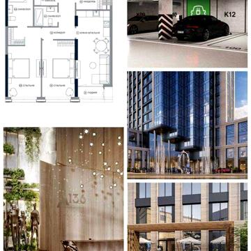 А136 Highlight Tower, вул. Антоновича, 136, 88 кв м, суперкраєвид ЖК А136 Highlight Tower