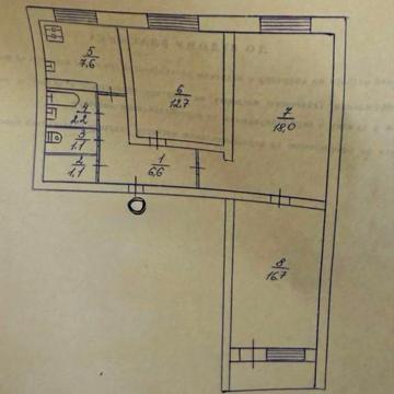 Продаж трьохкімнатної під ремонт Якуба Колоса 6