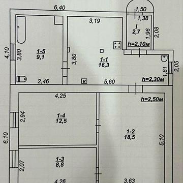 Будинок КРЕС, вул Соколина, 3 кімн, газ, с/в