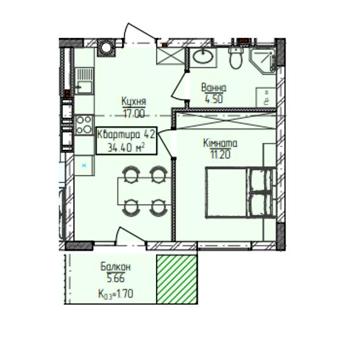 Продаж 1к Квартира Богомольця вулиця ЖК Home