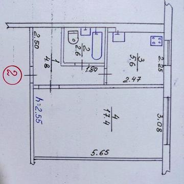 Продам однокімнатну квартиру