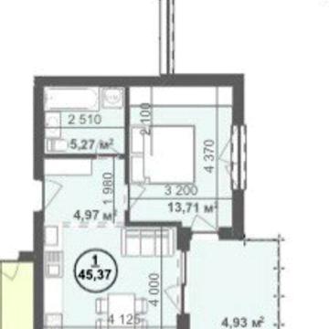 Продаж 1к Квартира Собранецька вулиця ЖК Bavaria Group