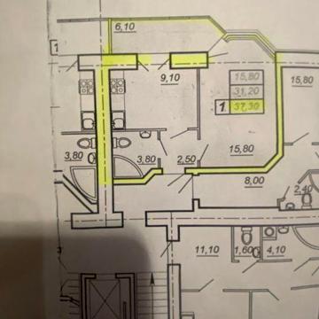 Продаж сирої 1-к квартири по вул.Глибока, район Східний