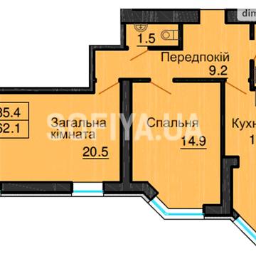 Продаж 2к Квартира Мартинова проспект ЖК София Резиденс