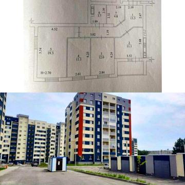 ЖК ПОБЕДЫ 2 продам 3-комн квартира 80м2  MV ЖК ПОБЕДЫ 2