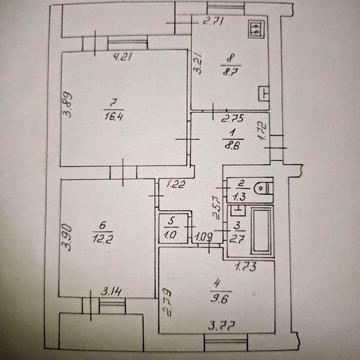 Продам 3-х кімнатну квартиру
