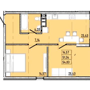 Продаж 2к Квартира Івана Франка вулиця ЖК Modern
