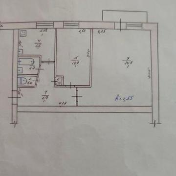 Продам  2к квартиру (район Дружба)