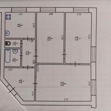 3-к. кв метро Нивки Щербаківського,32/38 Естонська СТАЛІНКА під ремонт