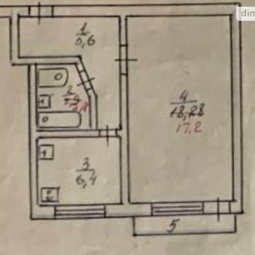 Продаж 1к Квартира Верхівський провулок