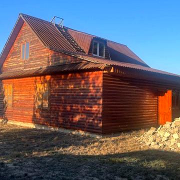Продається нова дача разом з ділянкою у мальовничому місці (с. Пульмо)