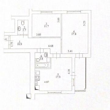 Продаж 2К квартири, 66м2, ЖК Парковий Квартал, будинок #3, власник ЖК Парковий Квартал