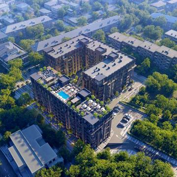 Продаж 2к- квартири в центрі міста. Закритий двір + підземний паркінг