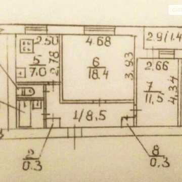 Продаж 2к Квартира Центральний проспект