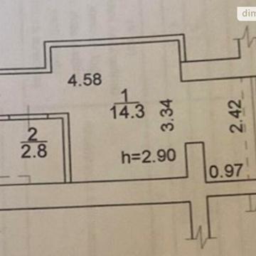 Продаж 1к Квартира Тищенка вулиця