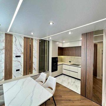 2к + кухня гостиная ЖК 53 Жемчужина 69м2 от Кадорр Дизайнерский Ремонт ЖК 53 Жемчужина