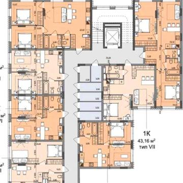 Продам 1к квартиру в новом доме Сахарова, Бочарова, Высоцкого,Акварель