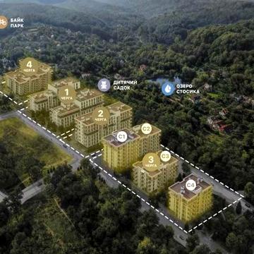 Однокімнатна квартира в готовому ЖК Аурум Лаундж/ AUROOM LOUNGE ЖК AUROOM LOUNGE