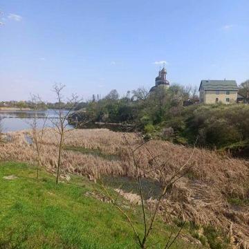 Перша лінія до р. Боровиця, що через 450 метрів впадає в річку Рось
