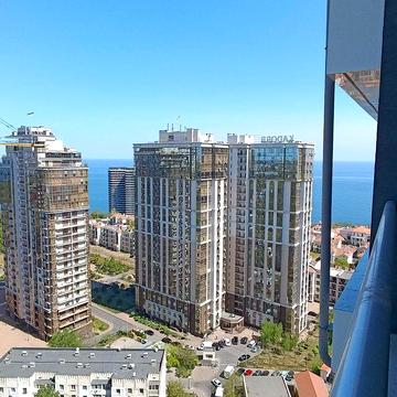 ЖК Атмосфера Секция сдана евро-двушка  с видом на море. ЖК Атмосфера