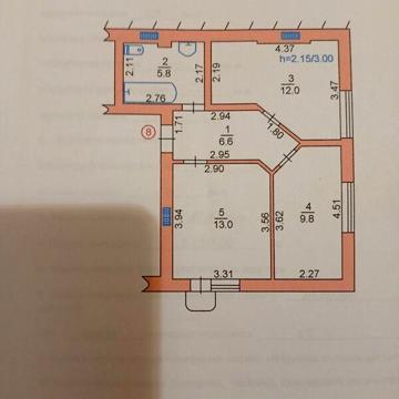 Продаж 2к Квартира Парусна вулиця