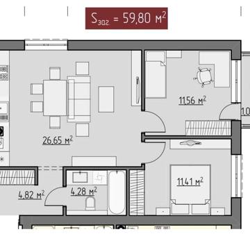 L Продаж 2 кімнатна квартира після забудовника МАКСИМАЛЬНЕ НАПОВНЕННЯ ЖК  Perfect house