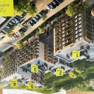 Однокімнатна квартира студія ЖК Аурум спарк