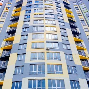 1-кімнатна, як 2-кімнатна: 57м² Двостороння