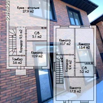 Продаж БЕЗ % | будинок | з ГАЗОМ | 115 м2 | 3.5 сотки | Білогородка