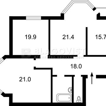 Продаж 3- х кімн Волинська 9А, Севастопольська площа, Соломянка