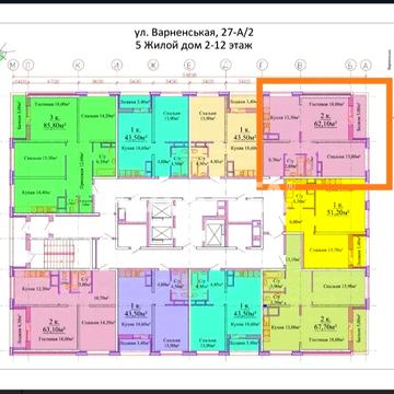 улица Варненская, 27/2а5, Черемушки, Хаджибейский, Одесса, Одесская 60000 USD