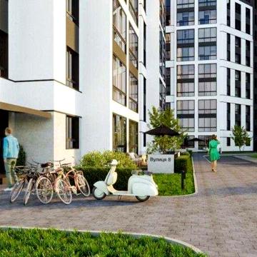 Затишна квартира біля центрального озера ЖК Атмосфера