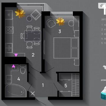 Продаж 1к Квартира Хриплинська вулиця ЖК SKYGARDEN