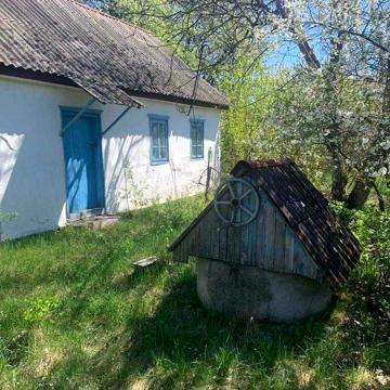 Стара деревяна хата із земельною ділянкою 29,5 соток