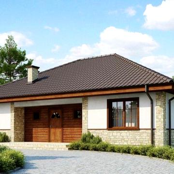Компактний одноповерховий будинок в затишному місці КМ