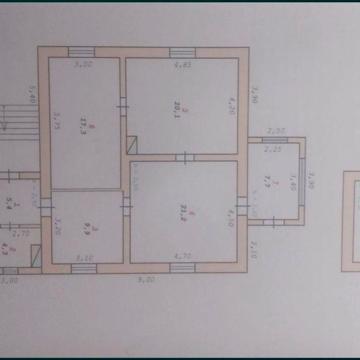 Продам будинок 95м.кв гараж,зруч.25с.зем.діл.