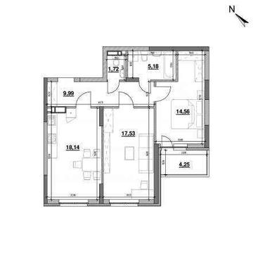 Продам 2к квартиру ЖK OK LAND. ВЛАСНИК ЖК OK LAND
