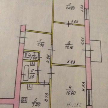 3-кімнатна квартира (сталінка) 95-96 квартал (Гагаріна/Героїв АТО)