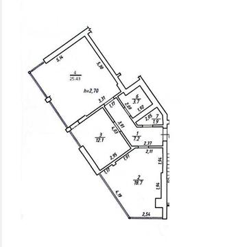 Квартира 2 кім/ 70 м.кв. ЖК Grand Village ЖК Grand Village