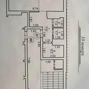Продаж 1к Квартира Угорська вулиця ЖК ул. Угорская, 17