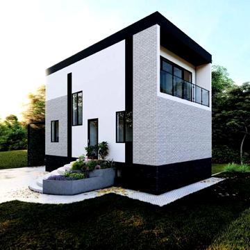 Енергоефективний будинок 110м2 за 45 днів з СІП панелей в Борисполі