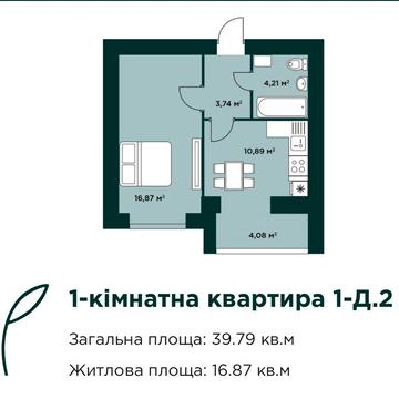 Квариира без ремонту в гарному комплексі ЖК Мілленіум парк