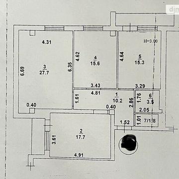 Продаж 3к Квартира Пішонівська вулиця ЖК Консоль
