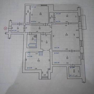 Квартира 4-кімнатна в історичному центрі міста