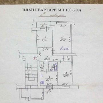 Квартира в оренду 3 кімнати