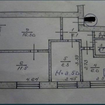 Продам 3х кімнатну квартиру на проспекті університетський  98 кв