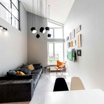 Оренда мансардної 2-кім кватири  в ЖК Комфорт Таун, Соборності 17